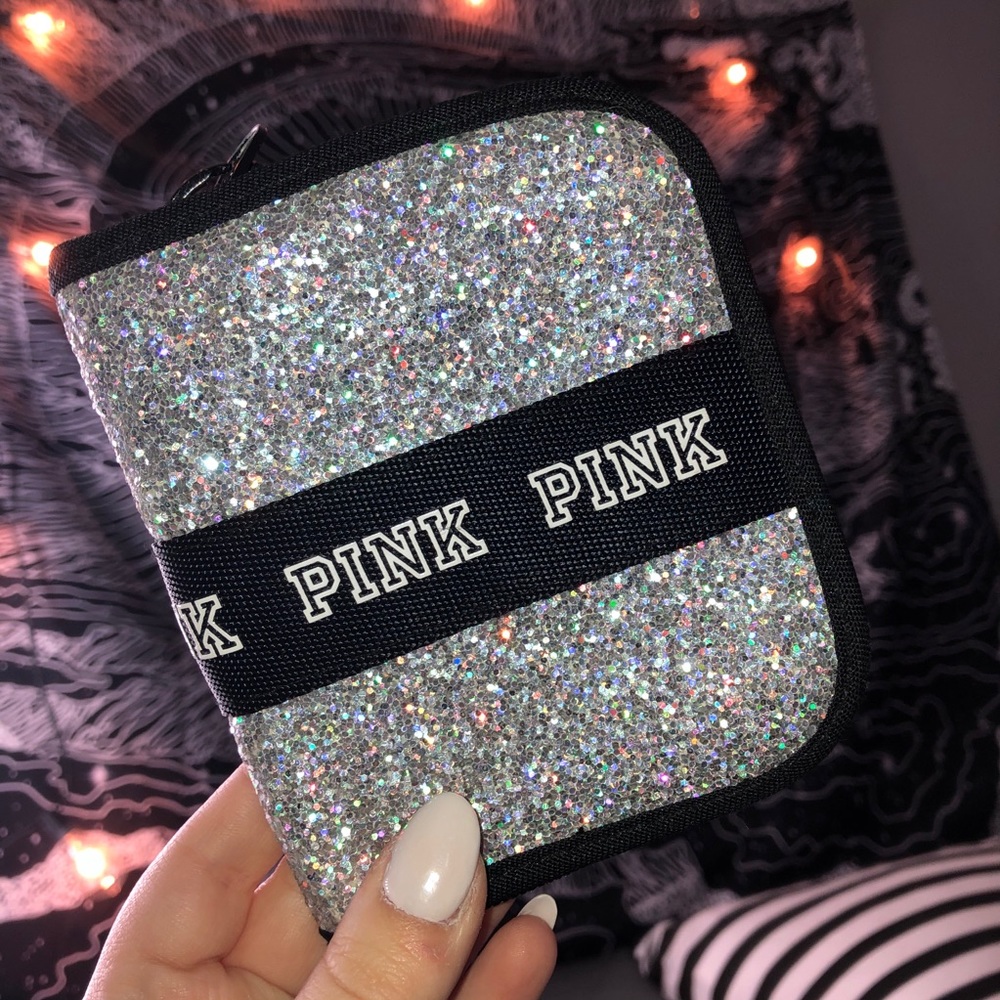Silver Glitter Wallet
